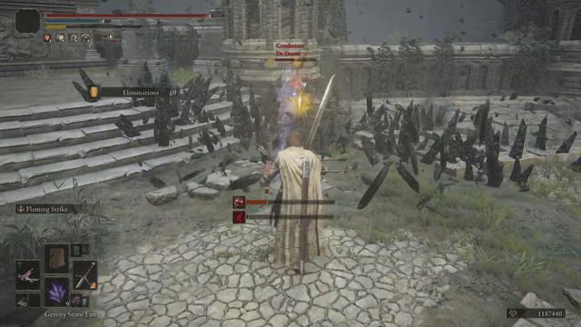 ELDEN RING - Gravity Stone Fan + Pulley bow + Claymore… смотреть онлайн