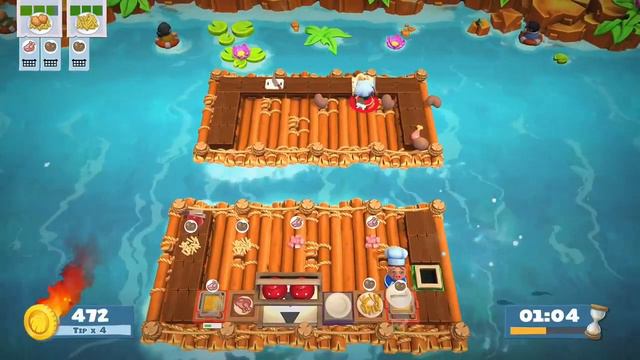 Overcooked 2 - Campaign (2-1) 2 Players Xbox смотреть онлайн