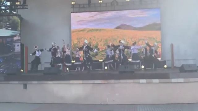 Танец кубанских казаков.Брест 2020 г. 1 августа.Радость.Radost