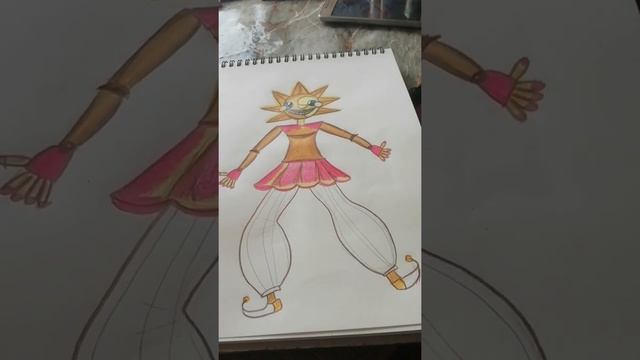 как нарисовать солнце и луна из фнаф SUN&moon FNaF?☀️? смотреть онлайн