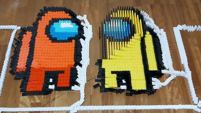 AMONG US IN DOMINOES! смотреть онлайн