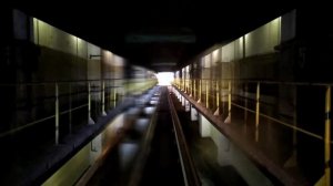 Таймлапс из кабины машиниста по Серпуховско-Тимирязевской линии