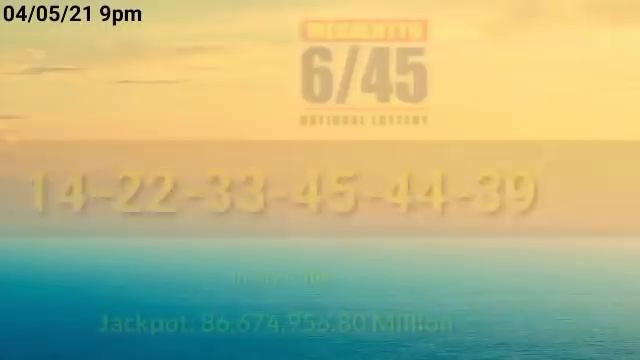 9pm PCSO Lotto Result Today April 5, 2021 2D 3D STL ez2 Swertes 4D 6/45 6/55 смотреть онлайн