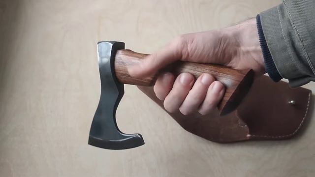 кулачный топор с полным чехлом и топорищем из ореха смотреть онлайн