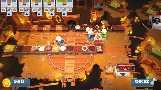Overcooked 2"Modo Historia: Cooperativo - Misión 2-6: 1142 Puntos - 3 estrellas" [PC] #7 смотреть онлайн