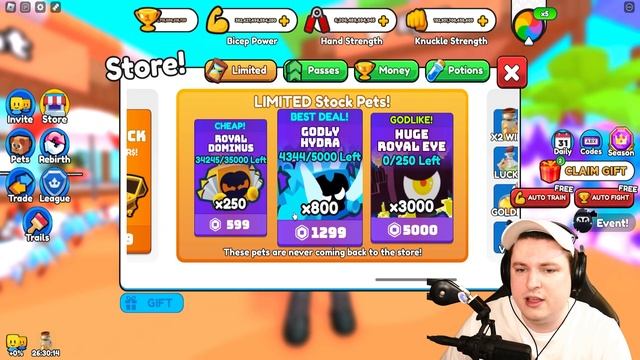 FREE 250 NINJA EVENT EGG UPDATE CODES IN ROBLOX ARM WRESTLE SIMULATOR CODES смотреть онлайн