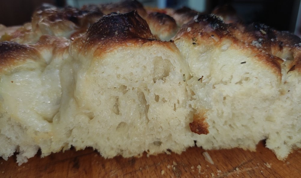 Итальянский хлеб фокаччи. Приятного аппетита. смотреть онлайн