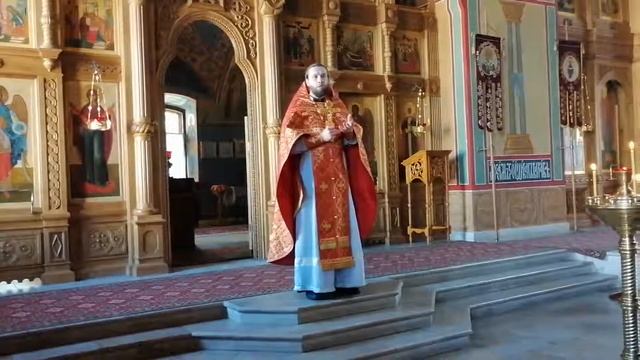 Проповедь: "Развитие себя как богоподобной личности делает нас близкими Богу и счастливыми" смотреть онлайн
