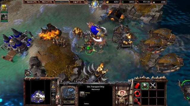 Warcraft 3: Chronicles of the Second War | Capítulo Doce: Las Islas Perdidas смотреть онлайн