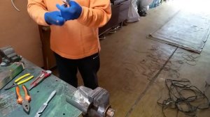Как снять  изоляцию с провода ввг, медь. Лом. Stripper.