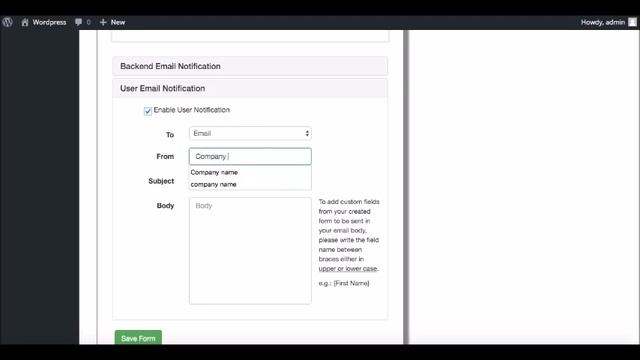How to create a Wordpress form using FCP Form Builder in 2 minutes смотреть онлайн