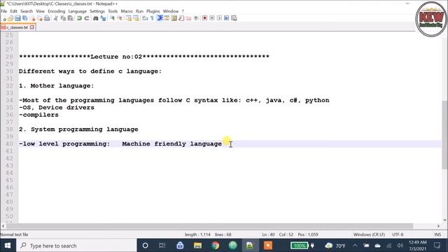 C As Mother Lang, System Programming Language, Procedural and Mid level Lang|| Importance| In Nepal смотреть онлайн
