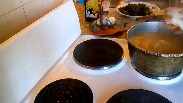 Суп "Тертый" со шпинатом. Рецепт простого и полезного супа. смотреть онлайн