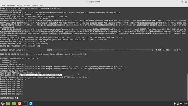 [TUT] RustDesk - Installation eines Verbindungsservers auf Linux [4K | DE] смотреть онлайн