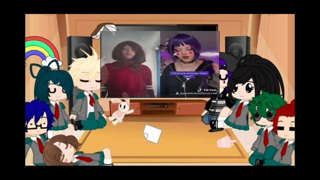 Class 1a react to urarakas tiktoks and dekusquad when no one is looking ||+face reveal|| смотреть онлайн