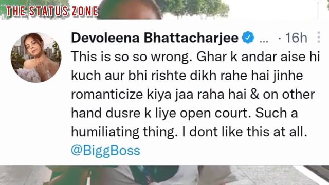 bigg Boss 16 ke court task par kiya devoleena ne react #biggboss16 смотреть онлайн