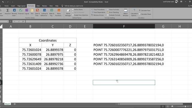 Importing Point coordinates from Excel to AutoCAD | Import X, Y, Z Coordinates from Excel to AutoCA смотреть онлайн