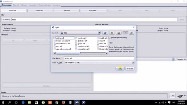 weka - data mining algorithm (steps to run it) смотреть онлайн
