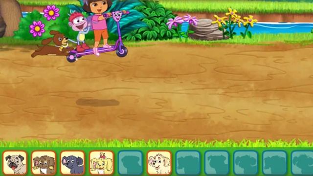 Dora the Explorer. Dora Find Those Puppies /Best games for kids смотреть онлайн