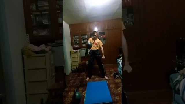 гиря 24 кг, подготовка к соревнованиям. смотреть онлайн