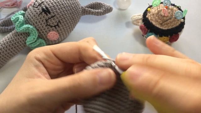 Aprende a tejer un Sonajero conejo amigurumi | patrón en pdf ? смотреть онлайн