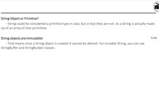 Lecture no 24:- String class in java | Java Programming смотреть онлайн