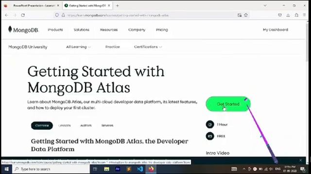 Learnathon 2023- MongoDB Basics course смотреть онлайн