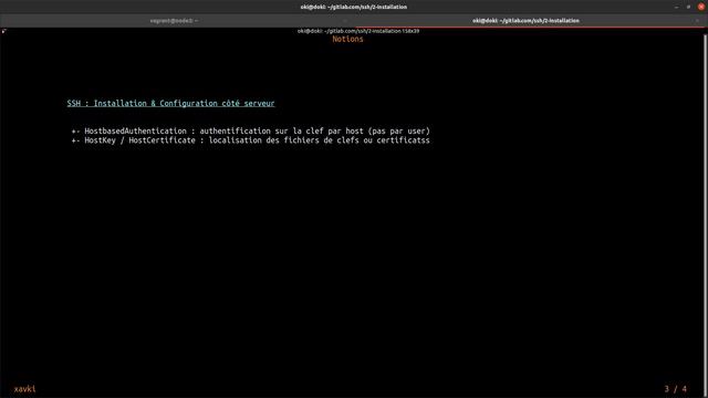 SSH - 2. SSHD_CONFIG : Configuration Serveur