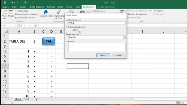 Pasos para comenzar a crear macros en Excel смотреть онлайн