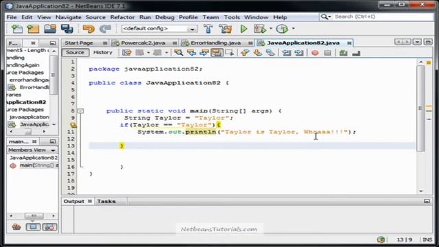 Java Tutorial - The IF conditional смотреть онлайн