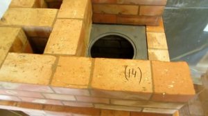 Печь кирпичная "КРОХА - 3" - часть 3 (зеркальное отображение порядовки)