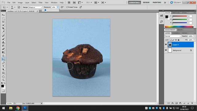 Enhancing shadows with the Burn Tool in Photoshop смотреть онлайн