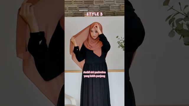 5 Style Tutorial Pashmina Menutup Dada Syar'i смотреть онлайн