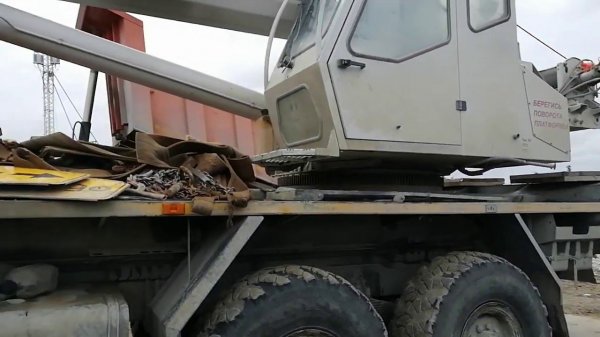 Урал Некст замена раздатки на автокране челябинец 25тонн