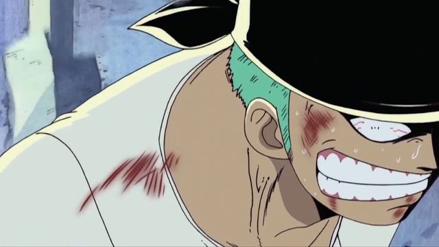 Ван Пис. Зоро vs Луффи. Раунд 2. Момент из аниме One Piece смотреть онлайн