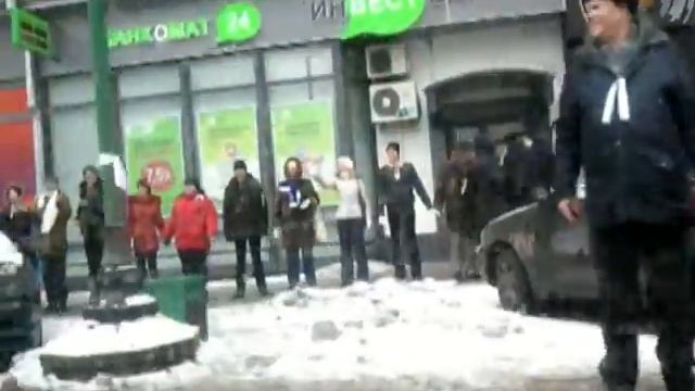"Большой белый круг" Садовое кольцо 26.02.12. смотреть онлайн