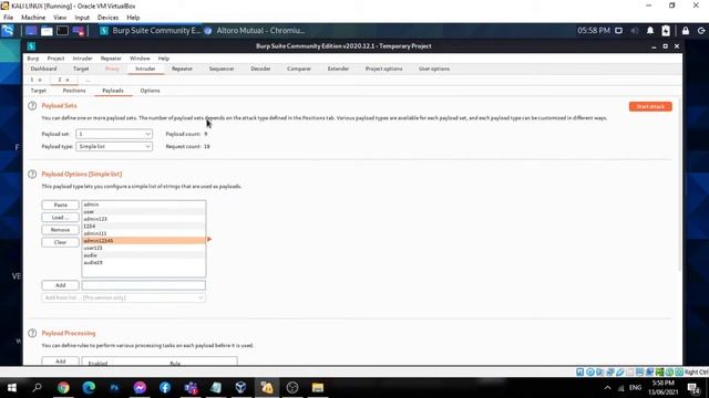 BRUTEFORCE burp suite смотреть онлайн