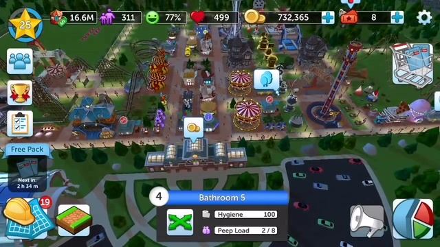 Best Park Design | How To Design Your Park | RollerCoaster Tycoon Touch | RCT Touch смотреть онлайн
