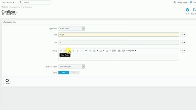 TT - Mega Menu Module Installation and Usage - PrestaShop Help - TemplateTrip смотреть онлайн