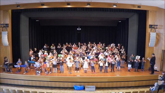 Die Streicher der Kreismusikschule Verden spielen "die kleine Wolke" von Ingo Höricht смотреть онлайн