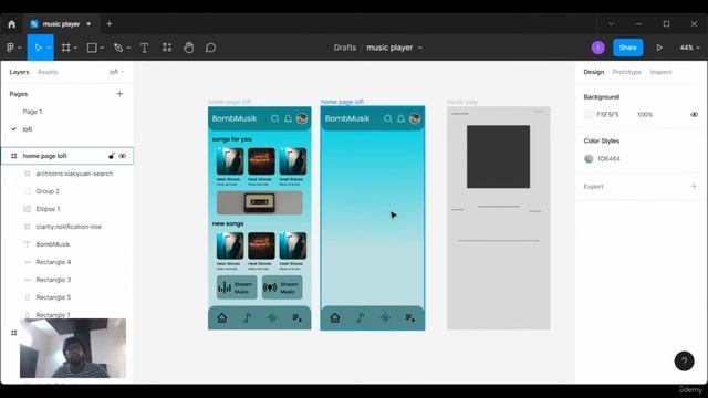 How to Create a Music App with Figma смотреть онлайн