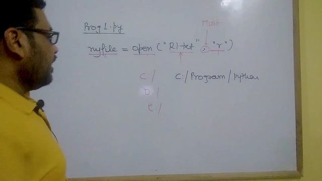 Opening a file/open() function in python file handling | Lecture - 2 | Goswami Sir смотреть онлайн