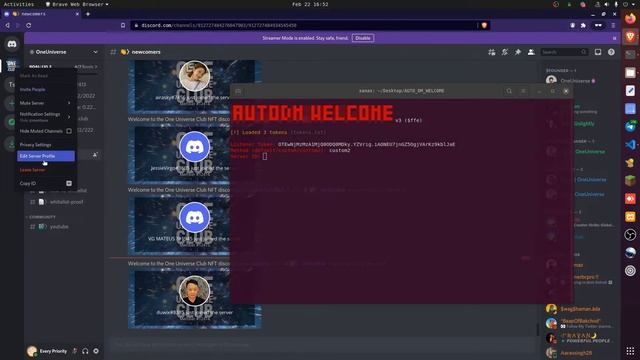 DISCORD BOT | AUTO DM ON WELCOME 2023 [UPDATED] смотреть онлайн
