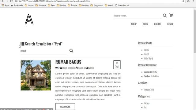 Membuat Desain Web Responsive dengan Bootstrap (Part 7/8) - Archive Search 404 смотреть онлайн