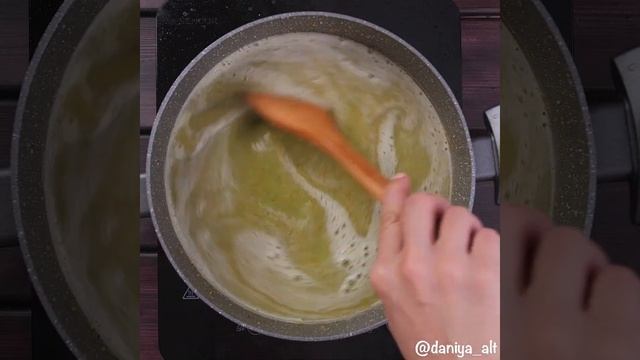 Крем-суп с брокколи и плавленным сыром