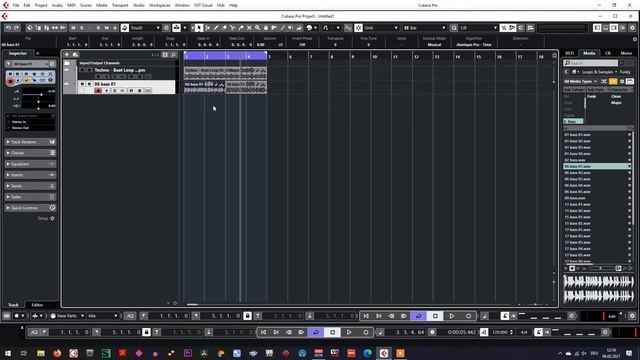 Steinberg Cubase 10 5 Pro - Vst Sound & Loops (аудио сэмплы, импорт отдельных дорожек из проектов) смотреть онлайн