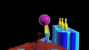 Funny Bowling Ball Adventure_ Learn Fruits and Colors with Kinetic Sand Carnival Smash! 🎳