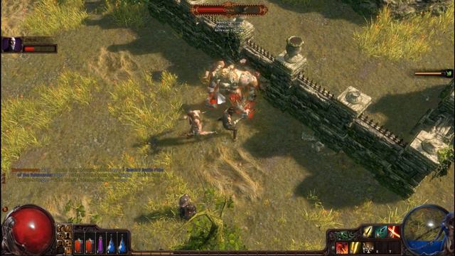 Path of Exile 1# продолжение похождений Хоруса и Виллсона