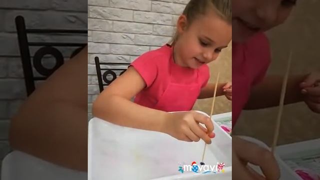 ШОК!!! ЭБРУ. Я испачкала новую майку красками?!! Подарок на Новый год 2019. Рисуем дома по воде. смотреть онлайн