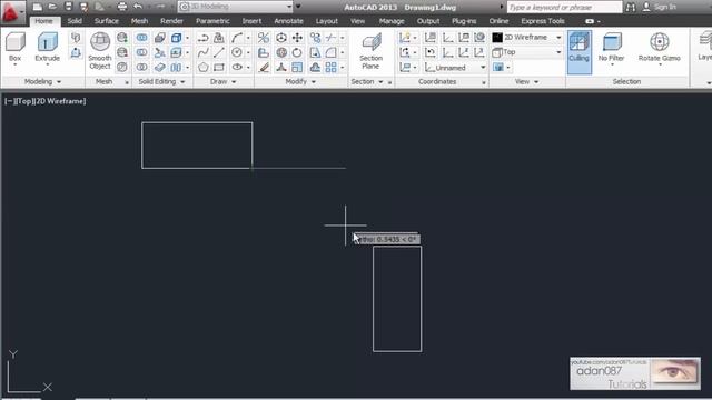 AutoCAD Align objects 2D смотреть онлайн
